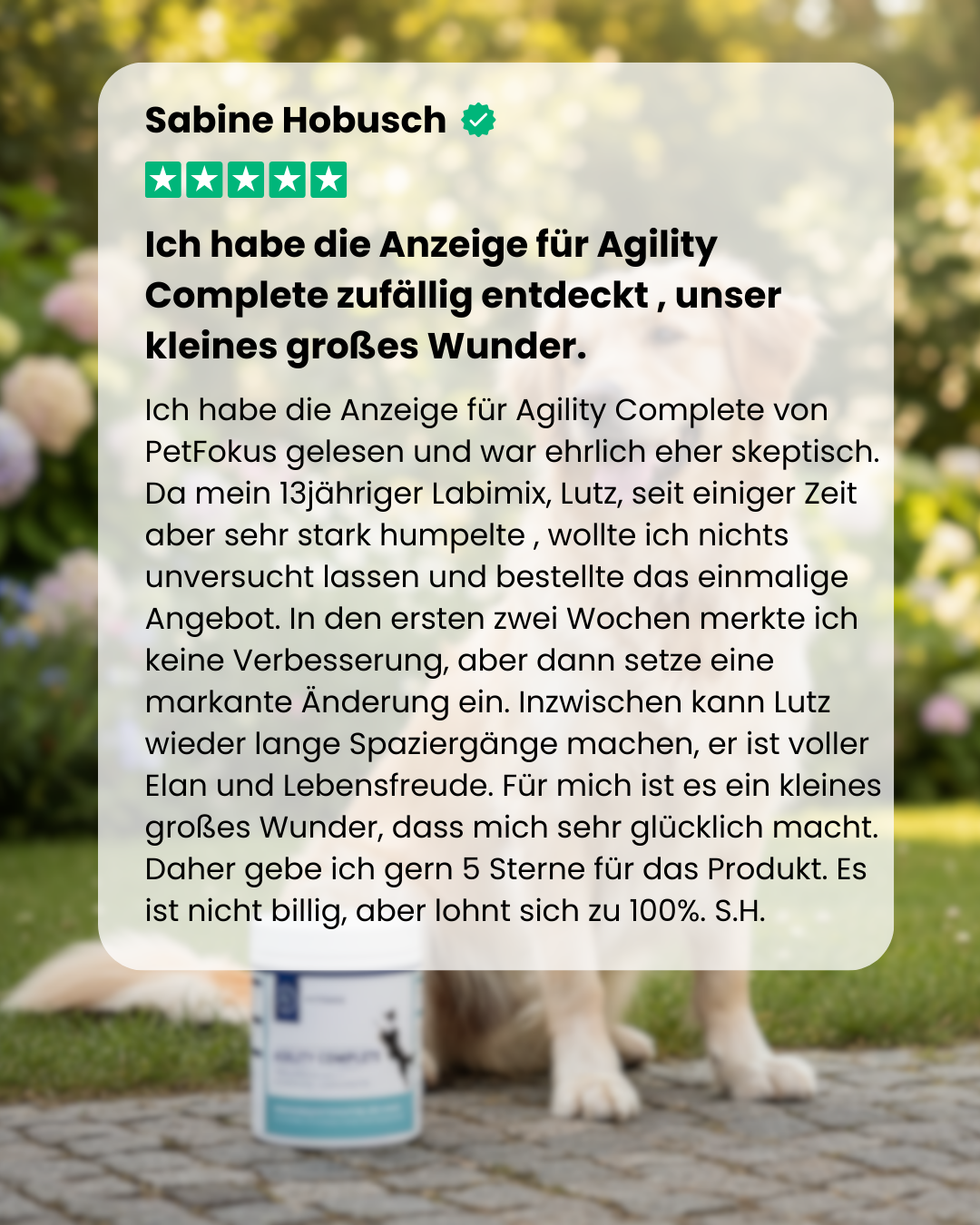 Agility Complete – Die Lösung für mehr Beweglichkeit & starke Gelenke